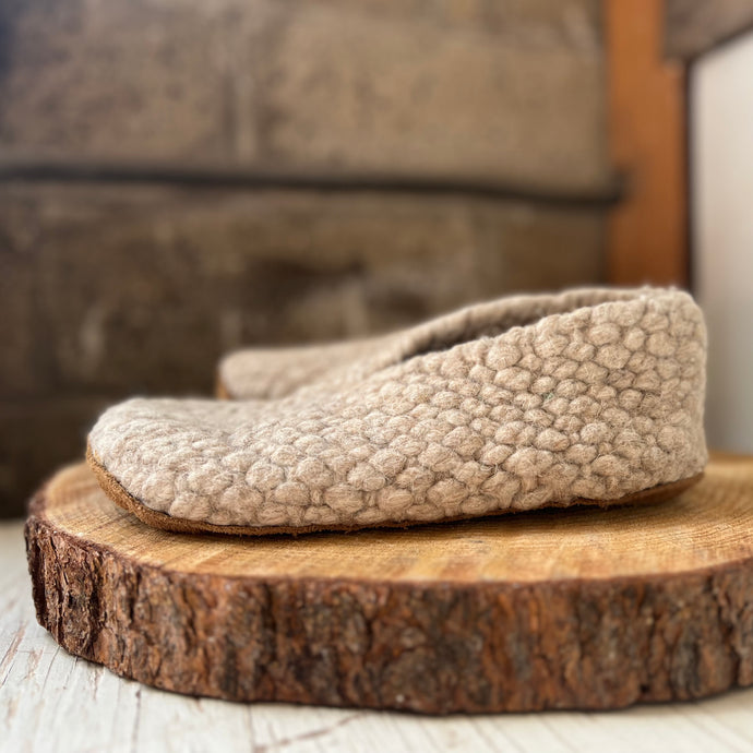 Krygies Woven Wool Slippers