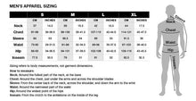 Mens Sizing Chart